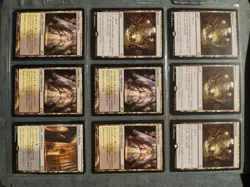 Magic the gathering land lot including Shock, Pain , Fetch lands and more - Image 1