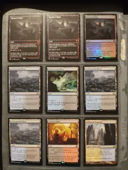 Magic the gathering land lot including Shock, Pain , Fetch lands and more - Image 5