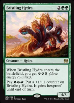 MTG-4x-Light Play, English-Bristling Hydra-Kaladesh - Image 1