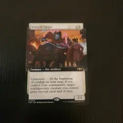 Ironwill Forger (TDC 0053) Regular ~ Near Mint ~ Extended Art ~ MTG - Image 1