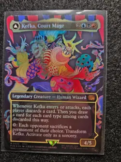 Kefka, Court Mage (0322) (Borderless) Final Fantasy Foil - Image 1