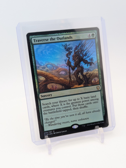 MTG - Traverse the Outlands - FOIL Rare #258 - CL: Battle for Baldur's Gate NM - Image 1