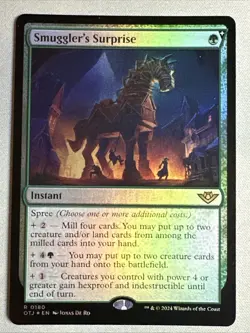MTG / Smuggler's Surprise / OTJ / #180 / FOIL / Rare / NM - Image 1