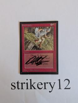 Earthquake - Collector’s Edition - Signed by Artist Dan Frazier - MTG - Image 1