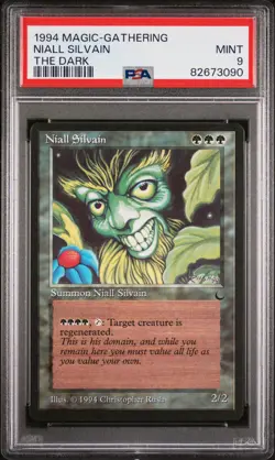 Niall Silvain - The Dark - MTG - MINT - PSA 9. POP 10. More MTG in store - Image 1