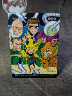 MTG, Hex, (#0017), Marvel Eternal Legal, Full Art / Borderless, NM Mythic - Image 1