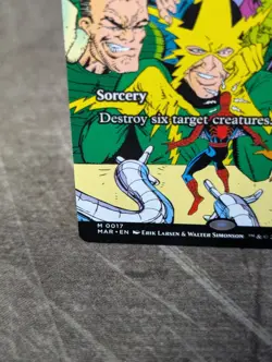 MTG, Hex, (#0017), Marvel Eternal Legal, Full Art / Borderless, NM Mythic - Image 2