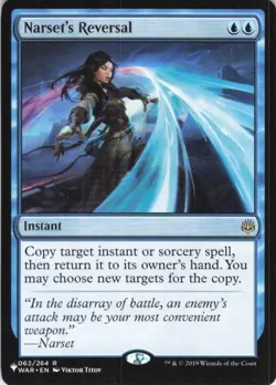 MTG Narset's Reversal (062/264) | NM | The List {LST} - Image 1
