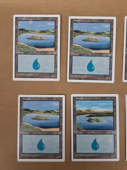 Island x8 Portal Three Kingdoms English NM Magic The Gathering MTG - Image 2