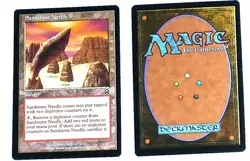Magic the Gathering * MTG * 1 X Sandstone Needle * Mercadian Masques * LP - Image 1