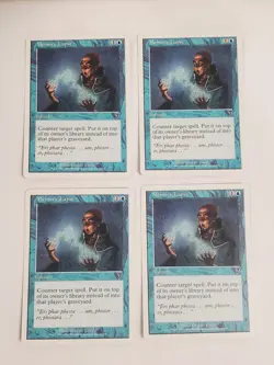 MTG Playset 4x Memory Lapse (7th Edition/Blue/C) - BGM - Image 1