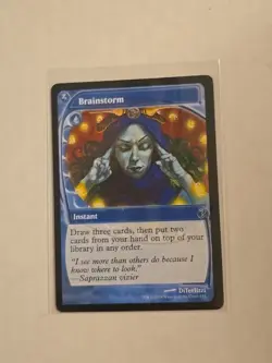 1x Brainstorm- NM- (Future Sight) Mystery Booster 2- Mtg Magic The Gathering - Image 1