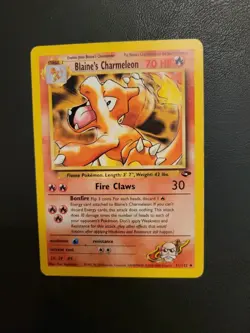 Pokemon Gym Challenge Blaine’s Charmeleon 31/132 Unlimited - Image 2