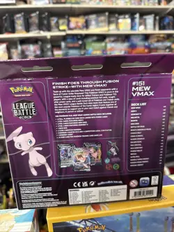 Pokemon Mew VMAX League Battle Deck New Factory Sealed - Image 2