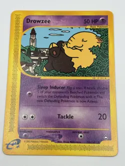 Pokemon TCG Drowzee Aquapolis Set Common Regular 74b/147 NM - Image 2
