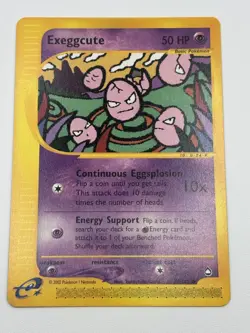 Pokemon TCG Aquapolis set EXEGGCUTE Regular Common 77/147 NM - Image 2