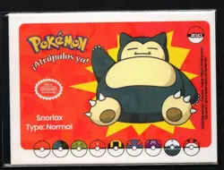 WHOS THAT POKEMON 2025- SNORLAX * CRACKED ICE HOLO - Image 1