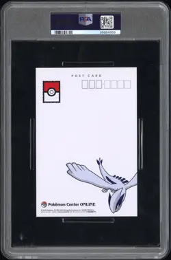 2019 POKEMON CENTER ONLINE MONTHLY POSTCARD JULY 2019 DEX NO. 202-251 PSA 9 - Image 2