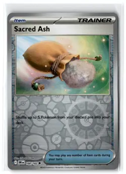 2025 Scarlet & Violet Series - Destined Rivals Sacred Ash #168 Uncommon Reverse - Image 1