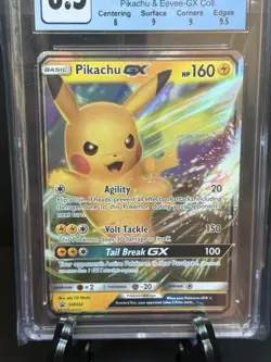 Pikachu GX SM232 Pokemon 2019 Black Star Promos (Graded) CGC 8.5 NM-MT - Image 3