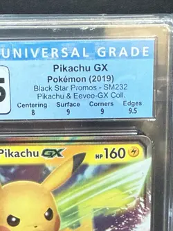 Pikachu GX SM232 Pokemon 2019 Black Star Promos (Graded) CGC 8.5 NM-MT - Image 4
