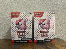 Pokemon TCG Scarlet and Violet 151 Booster Bundle New Factory Sealed, X2 - Image 1