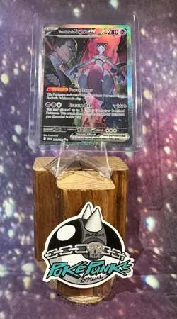 Team Rocket's Mewtwo EX - 231/182 - Pokemon TCG Sv10: Destined Rivals SIR - MINT - Image 1
