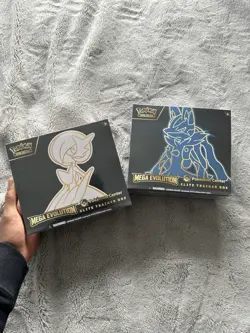 Pokemon Center Elite Trainer Box Mega Evolution Lucario & Gardevoir ETB - Image 1