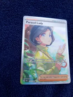 Parasol Lady 255/182 SV04: Paradox Rift Holo Pokemon - Image 2