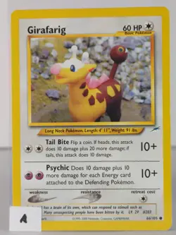 Girafarig - Neo Destiny - 66/105 - singles - Pokemon TCG - C - Image 2