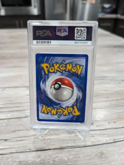 2003 Pokemon EX Dragon Horsea Reverse Holo Foil 33/97 PSA 9 Mint E Reader - Image 3