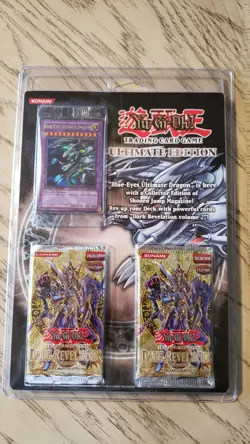 Yugioh Blue-Eyes Ultimate Dragon JMP-EN005 SEALED Blister pack PSA - Image 1