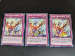 3x YUGIOH 1ST DABL-EN078 SIMUL ARCHFIENDS SUPER RARE NEAR MINT (NM) - Image 1