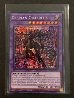 Despian Quaeritis | MP22-EN141 | Prismatic Secret Rare | 1st Edition | YuGiOh - Image 1