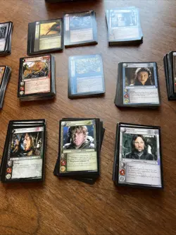 Lord Of The Rings Trading Card Game Lot Of 348 Cards Very Good Condition (ls) - Image 2
