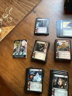 Lord Of The Rings Trading Card Game Lot Of 348 Cards Very Good Condition (ls) - Image 5