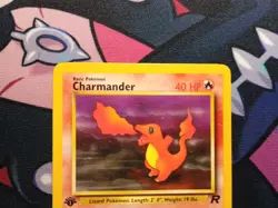Charmander 50/82 1st Edition Team Rocket Pokemon TCG NM/LP++ / Vintage Card WOTC - Image 3