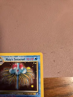 Pokemon TCG 1st Edition Misty's Tentacruel Holo Rare Card Gym Heroes 10/132 - Image 3