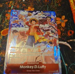 Monkey D. Luffy ST10-006 - One Piece Day Dallas 2025 alt art promo tcg card - Image 1