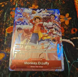 Monkey D. Luffy ST10-006 - One Piece Day Dallas 2025 alt art promo tcg card - Image 2