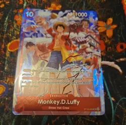 Monkey D. Luffy ST10-006 - One Piece Day Dallas 2025 alt art promo tcg card - Image 3