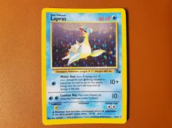Lapras 10/62 Fossil Set WOTC 1999 Vintage Rare Holo - NM Pokemon TCG Card - Image 1