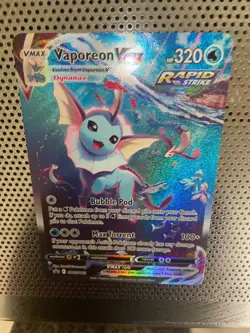 Vaporeon VMAX SWSH182 Jumbo Cards Holo - Image 1