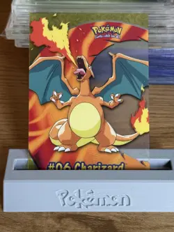 #06 Charizard Topps TV Animation Pokemon Pokemon Card 2000 PC3 - Image 1