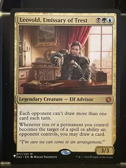 Leovold Emissary of Trest NM/M MTG Mystery Booster 2 The List Magic Card - Image 1
