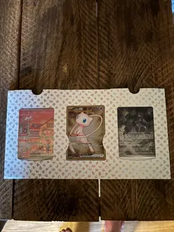 Pokemon 151 Mew Ultra Premium Collection 3 Promo Cards Set-Never Opened - Image 1