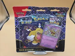 Pokemon TCG Paldean Fates Tech Sticker Collection Greavard new sealed card game - Image 1
