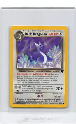 DARK DRAGONAIR 33/82 - UNCOMMON - Team Rocket - VINTAGE WOTC Pokemon Card - NM - Image 1