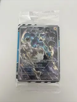 Thundrus 209 Pokemon Black Bolt ETB Promo Card Sealed With Dividers - Image 1