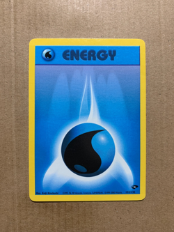 Water Energy 132/132 Gym Challenge - Common Pokemon Card - EXC - Image 1